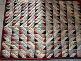 Patchworkdecke / Krabbeldecke 145x190cm