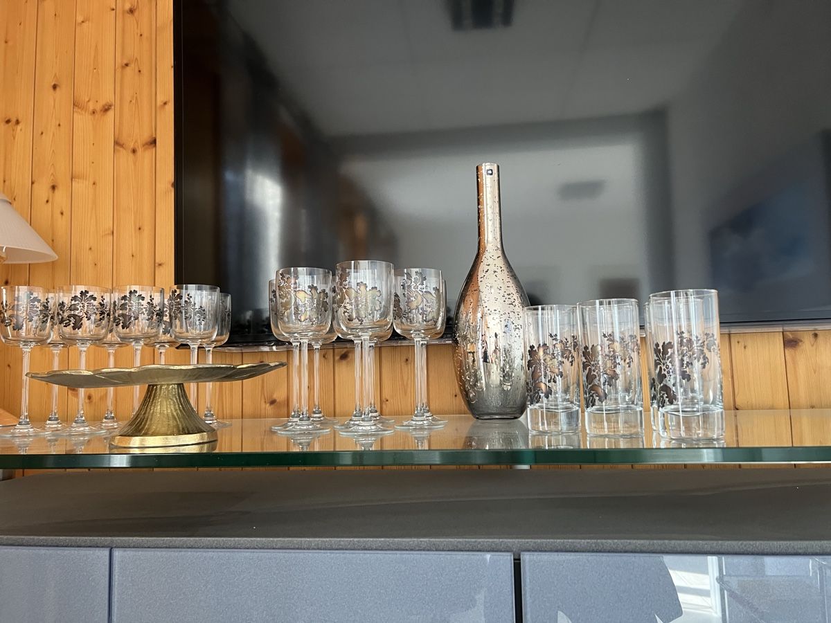 Globus Gläser: Luxus Set mit Leonardo Vase von Globus – Neu (gemäss Beschreibung) aus Pratteln von Luxus.Fee 1