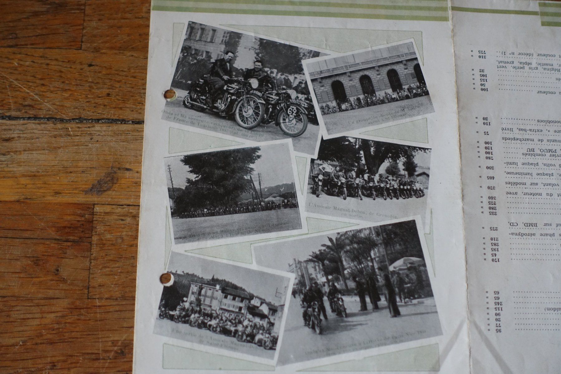 Sonstiges zum Sammeln & Seltenes: MOTO  MAGNAT  DEBON  1938  BROCHURE  OLDTIMER – Gebraucht aus Bellevue von  6