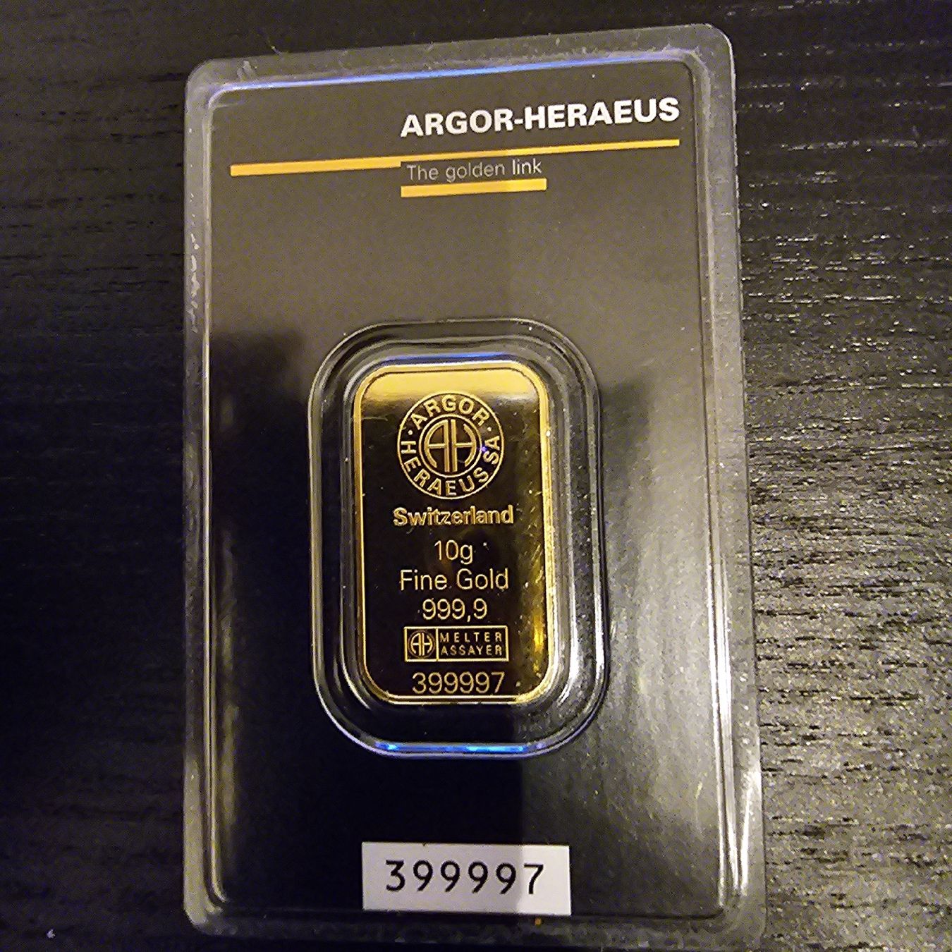 Métaux précieux: 10 Gr. Goldbarren – Neuf avec emballage d'origine à Luzern par IvanoLuzern