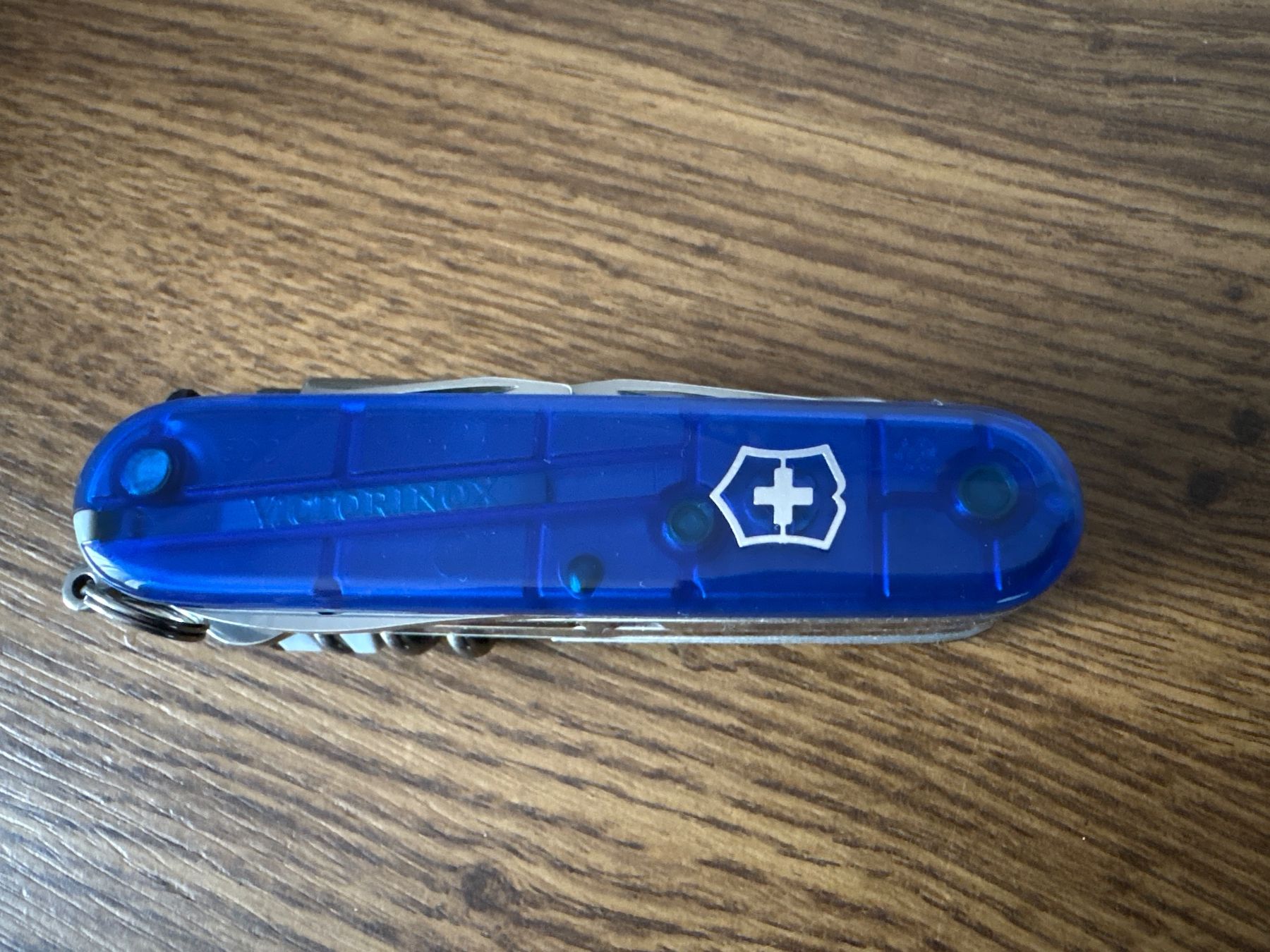 Victorinox Coltelli tascabile: VICTORINOX - Cyber Tool M blue trans - Sackmesser – Usato da Andwil SG venduto da Rainboli 8