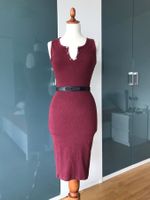 Kleid 38 M Rot elastisch