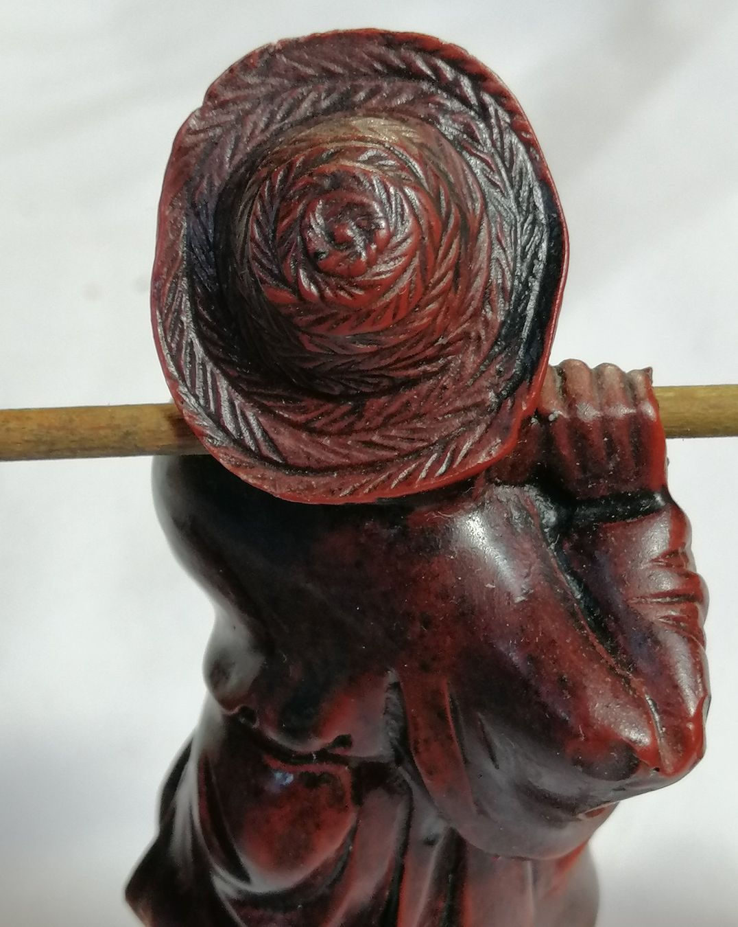 Statuette: Chinesischer Lastenträger  Höhe 13 cm – Usato da Oberriet SG venduto da Atir47 3