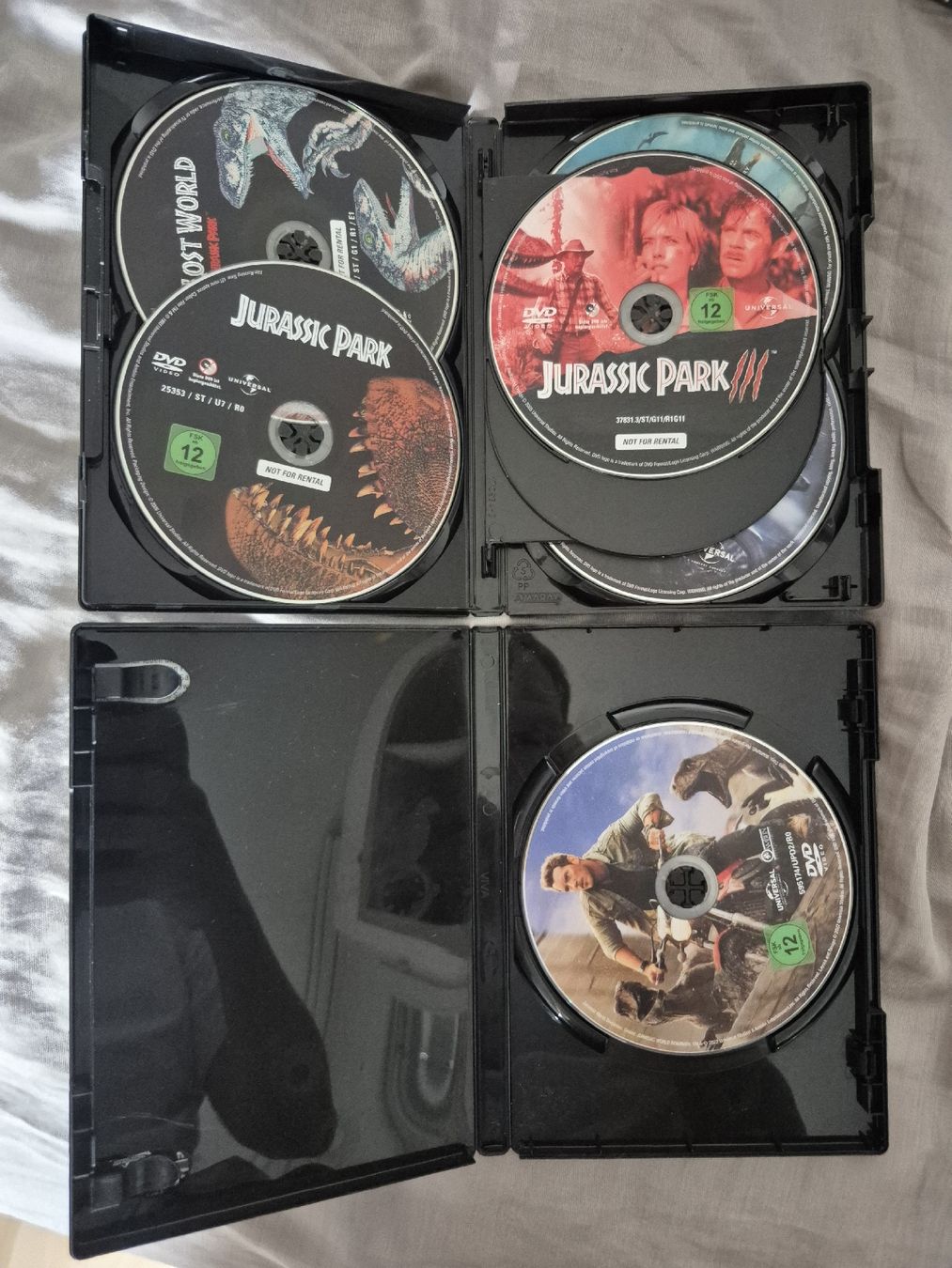 Alle DVDs: Jurassic Park Sammlung – Gebraucht aus Emmenbrücke von Hobbyschweisser 1