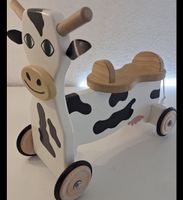 Holz-Rutscher Kuh Kinderfahrzeug guter Zustand