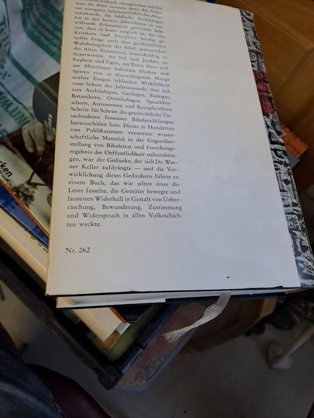 Bücher: Keller: Und die Bibel hat doch recht – Gebraucht aus Zürich von Schoebi19 2