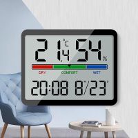 Wecker Digital Tischuhr mit LCD Thermometer Hygrometer