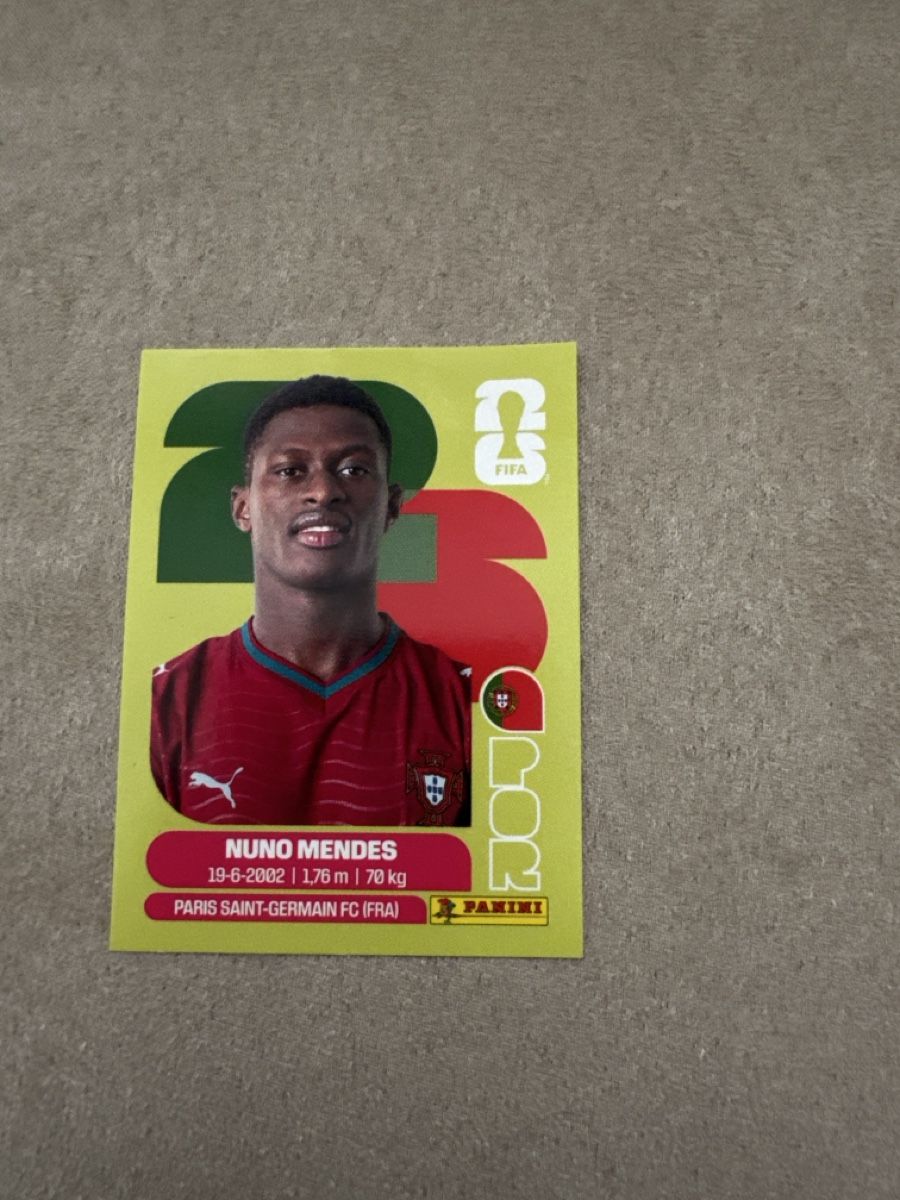 Cartoline: Fußball Karte   Nuno Mendes – Nuovo (secondo la descrizione) da Kerzers venduto da kriszti0