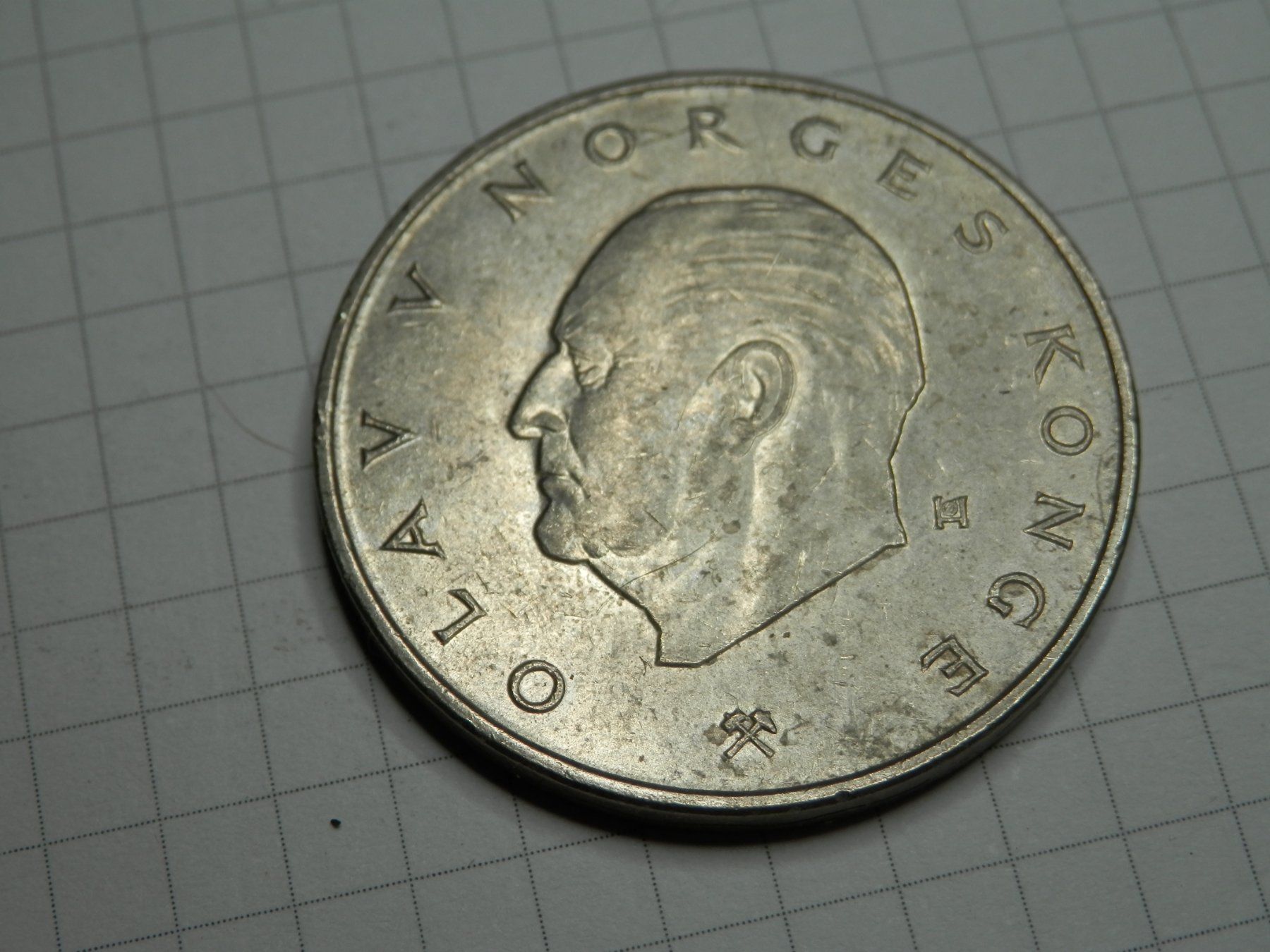 Tutti le monete: Norwegen  5 Kronen, 1977 – Usato da Weiach venduto da weiach81