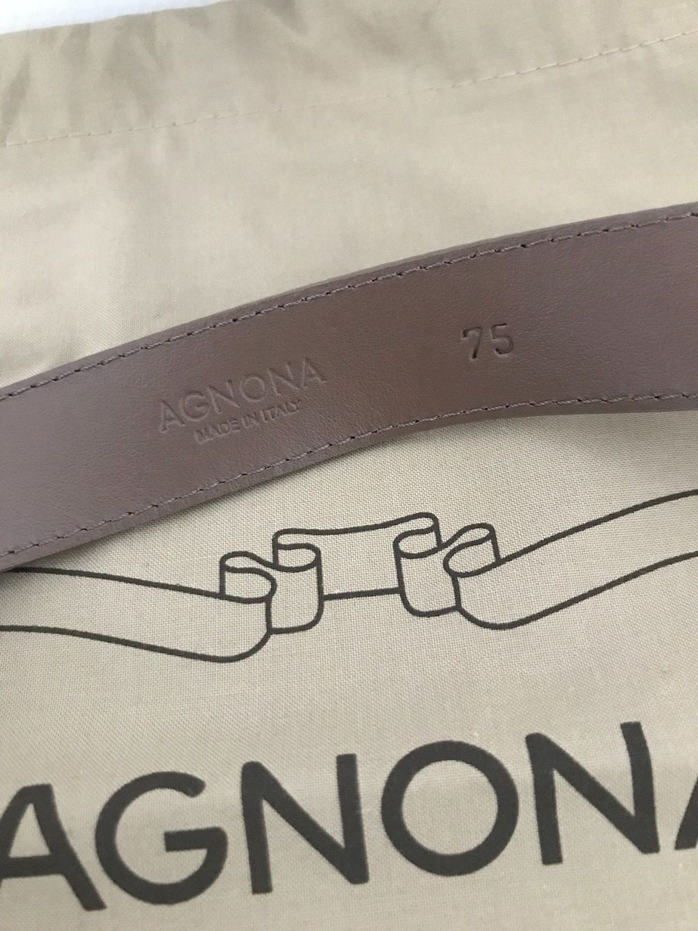 Agnona Cinture: Agnona Gürtel 75 - NEU – Nuovo e nell'imballaggio originale da Ponte Tresa venduto da La_Vie_En_Rose 3