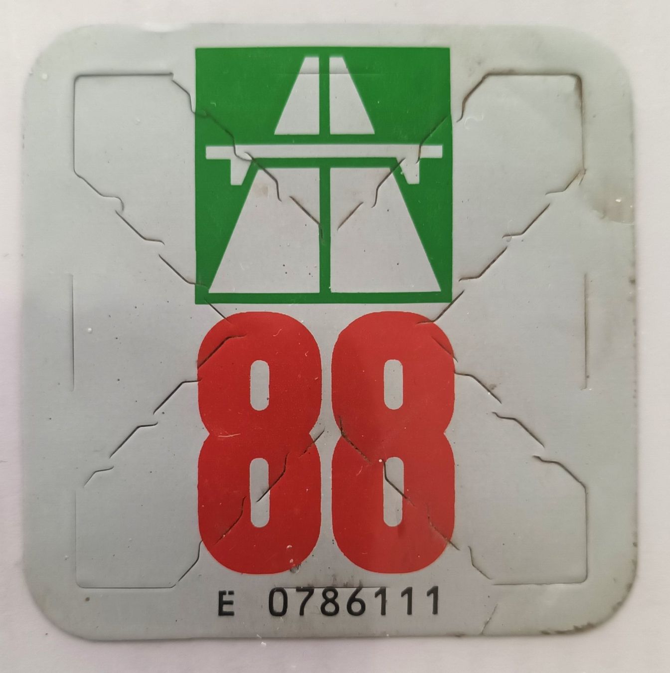 Vignettes Autoroutières: Vignette 1988, gebrauchte Autobahnvignette 88 – D'occasion à Bülach par gmstart