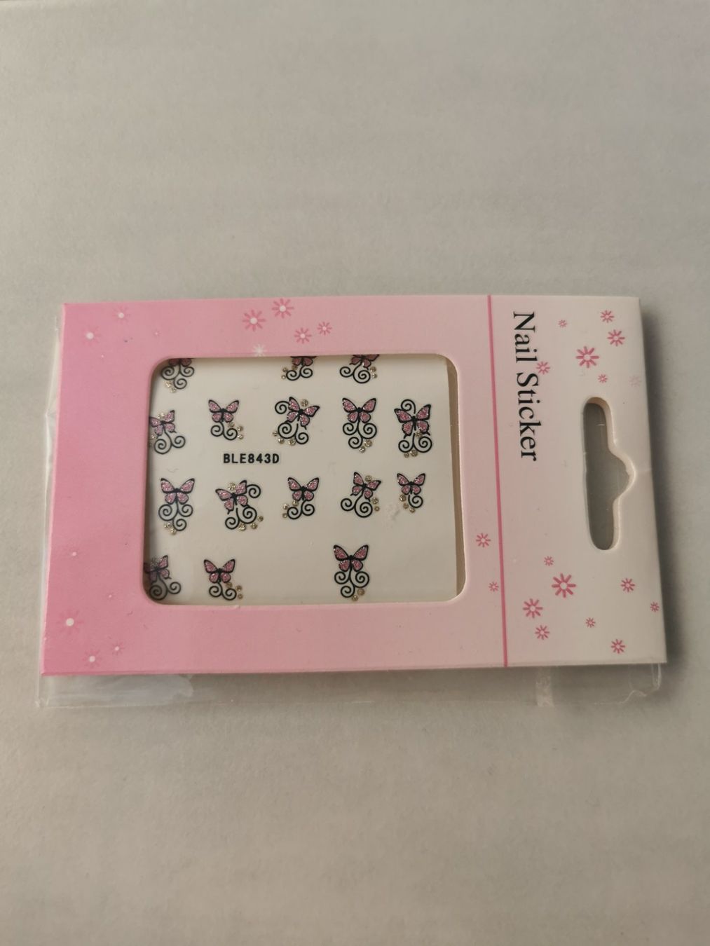 Künstliche Fingernägel: Nagelsticker, Schmetterling – Gebraucht aus Malters von Wahni81