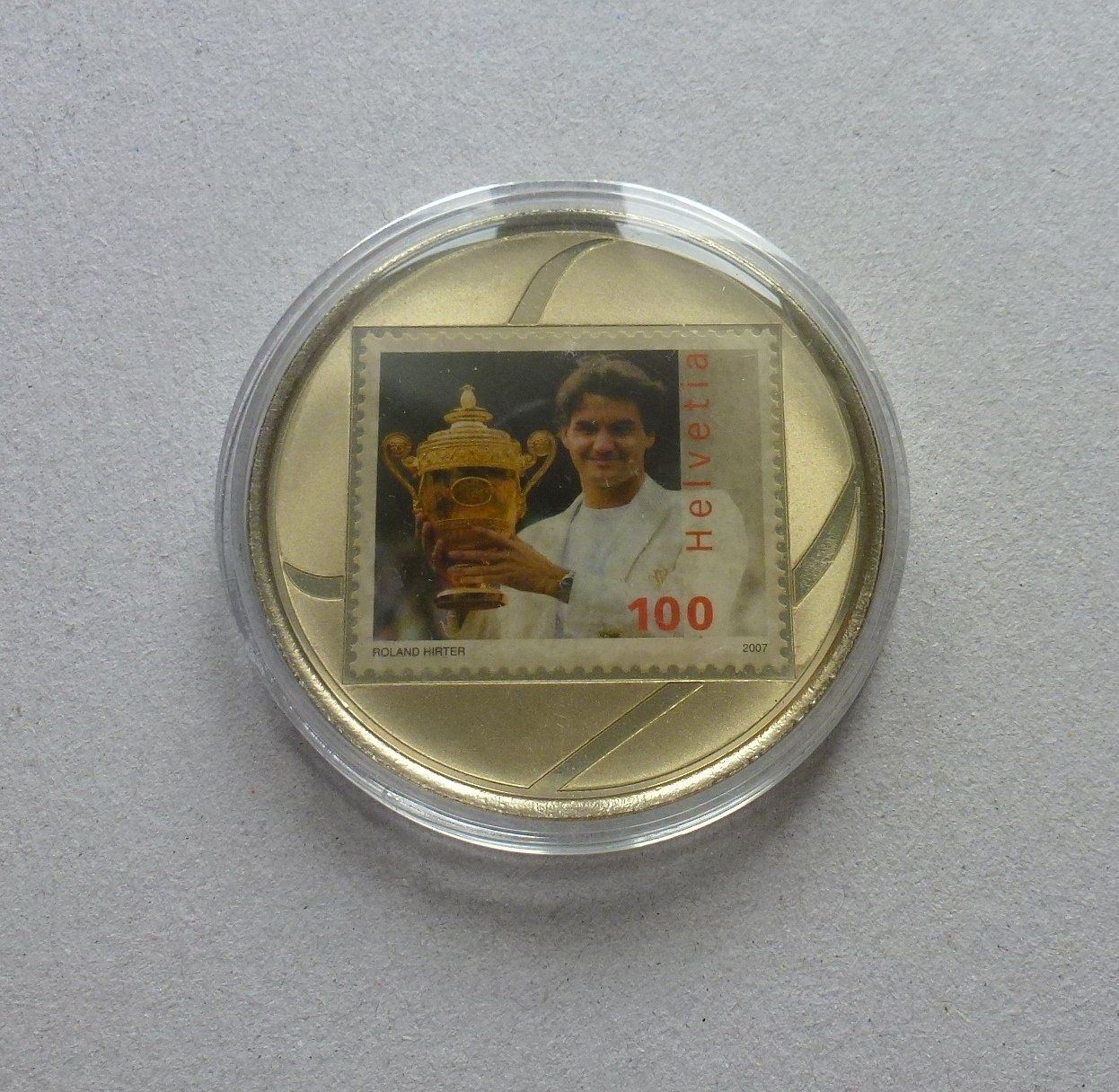 Medaglie: Medaille ++ 20. Grand Slam Roger Federer – Usato da Walkringen venduto da Casablanca777 2
