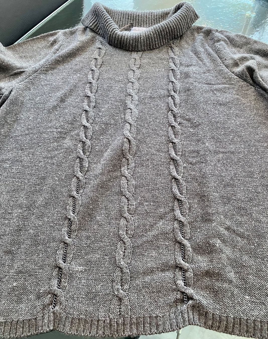 Pulls & Sweat-shirts: Rollkragen Pullover (grau) – D'occasion à Hochwald par robwol 1