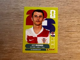 Panini Sticker Ante Budimir FIFA 2026 CRO 18