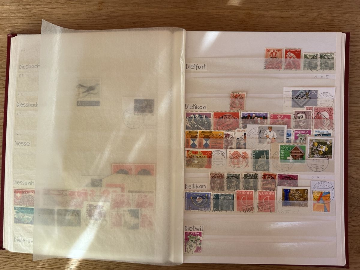 Tutti i francobolli: Schweiz - Ortspoststempel Sammlung von Cozzo - Echallens – Usato da Schmitten / FR venduto da Samsara169 6