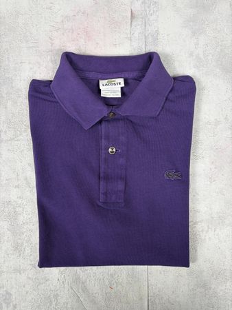 Polo Lacoste violet - M #52