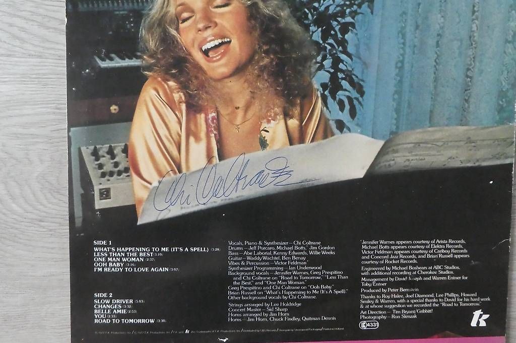 Dischi in vinile: Chi Coltrane 3 Lp,s. 2 mit Unterschrift. – Usato da Andelfingen venduto da Annegret06 3