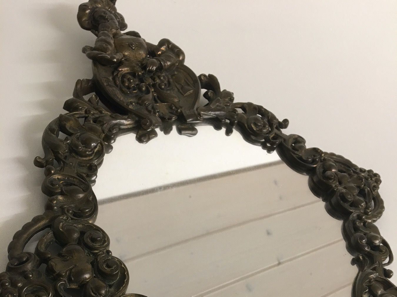 Miroirs: Spiegel Antik Bronze Einzelstück – Neuf (Voir description) à Kaiseraugst par Fingerring 2