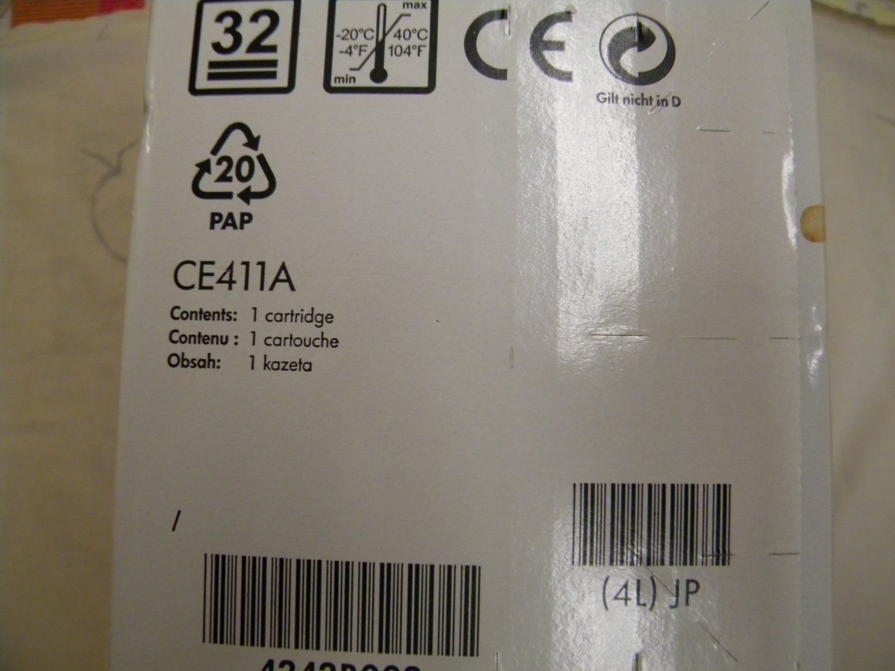 Hewlett Packard Cartouches & Toner: CE411A / 305A – Neuf (Voir description) à Bühler par Wini100 1