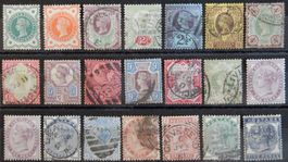 Grossbritannien Lot mit alten Werten I