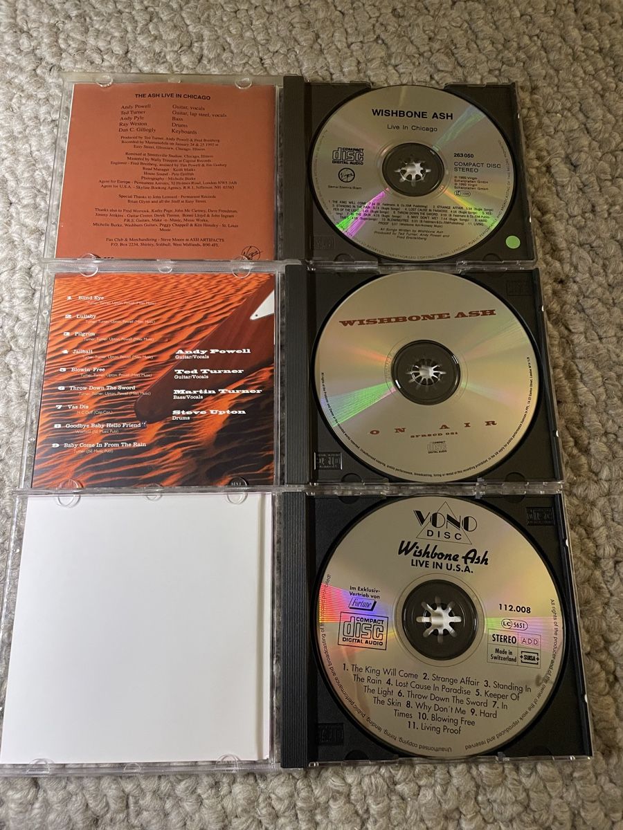 CD: 3x Wishbone Ash – Usato da Reinach AG venduto da trigger7811 1