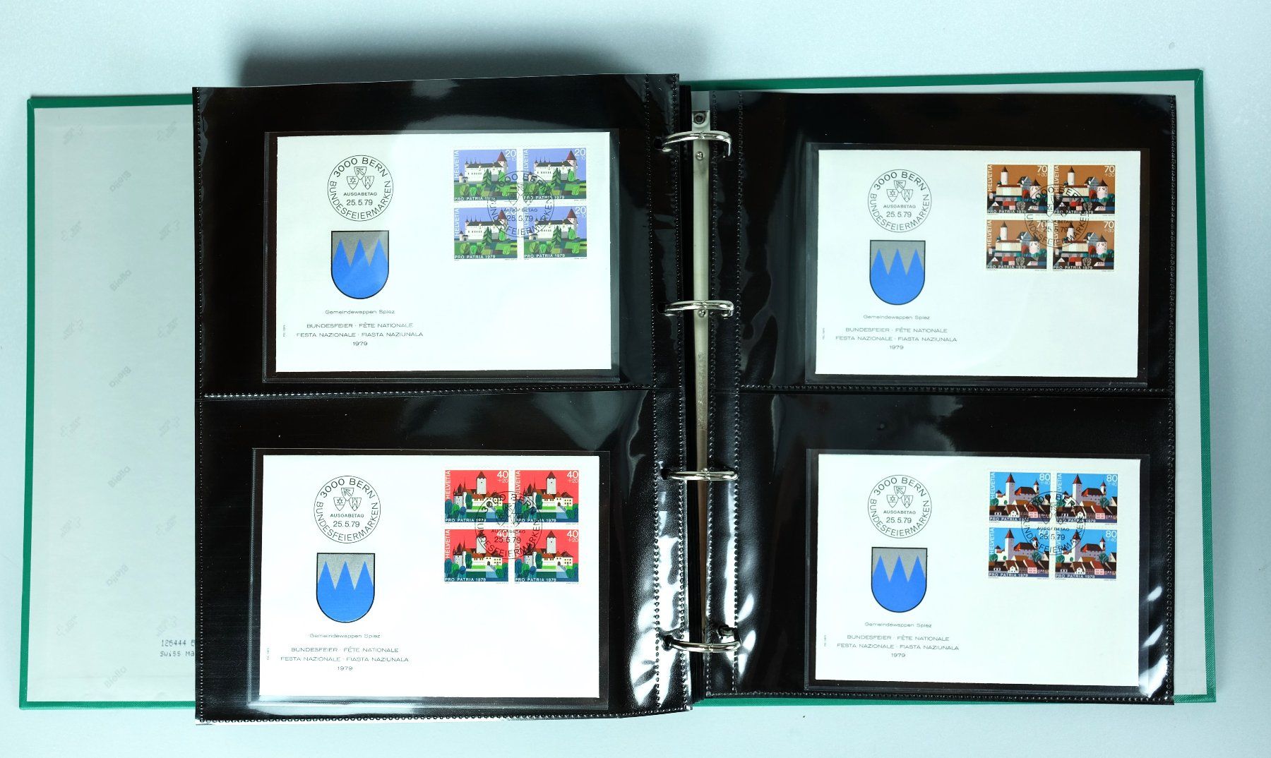 Tutti i francobolli: Pro Patria Sammlung 1960-2025 FDC Viererblock – Usato da Sevgein venduto da WHaelmi 4