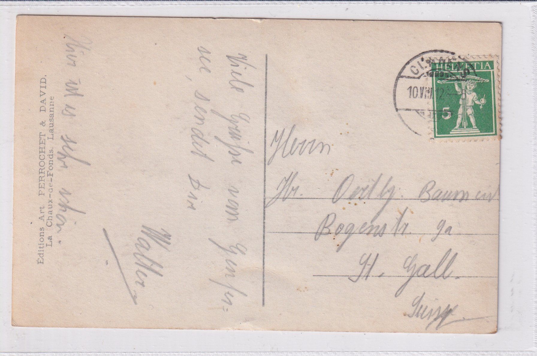Cartes postales: Schloss Chillon (belebt) – D'occasion à Hombrechtikon par Rudolf07 1