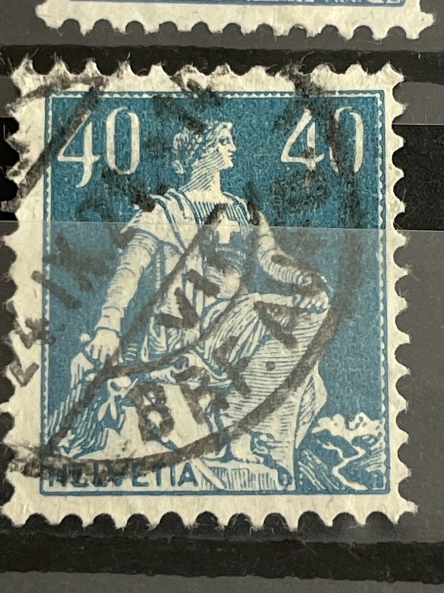 Tutti i francobolli: Lot Abart Marken  – Usato da Muri AG venduto da Briefmarke-Schweiz 2