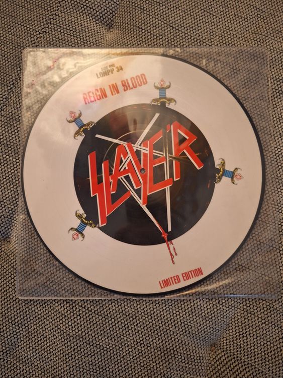 Slayer Raining Blood Picture Disc (Gebraucht) in Niederbipp für CHF 30 ...