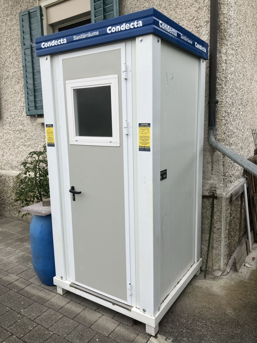 Contenitori edile: Condecta WC Container  – Usato da Balsthal venduto da DomeF