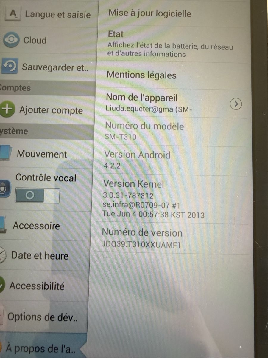 Samsung Tablet PC: Tablette Samsung SM-T310 – Gebraucht aus Rossens FR von ced_9pt8 2