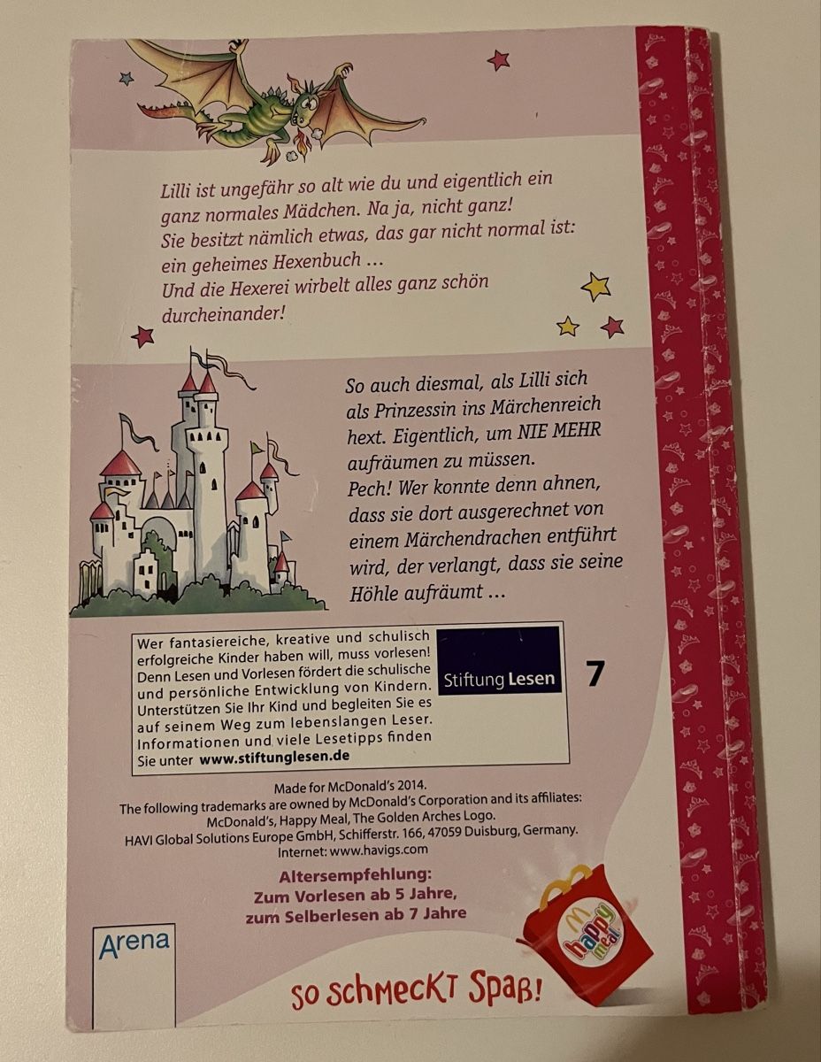 Libri: Hexe Lilli wird Prinzessin - Kinderbuch – Usato da Bösingen venduto da Mike2058blau 1