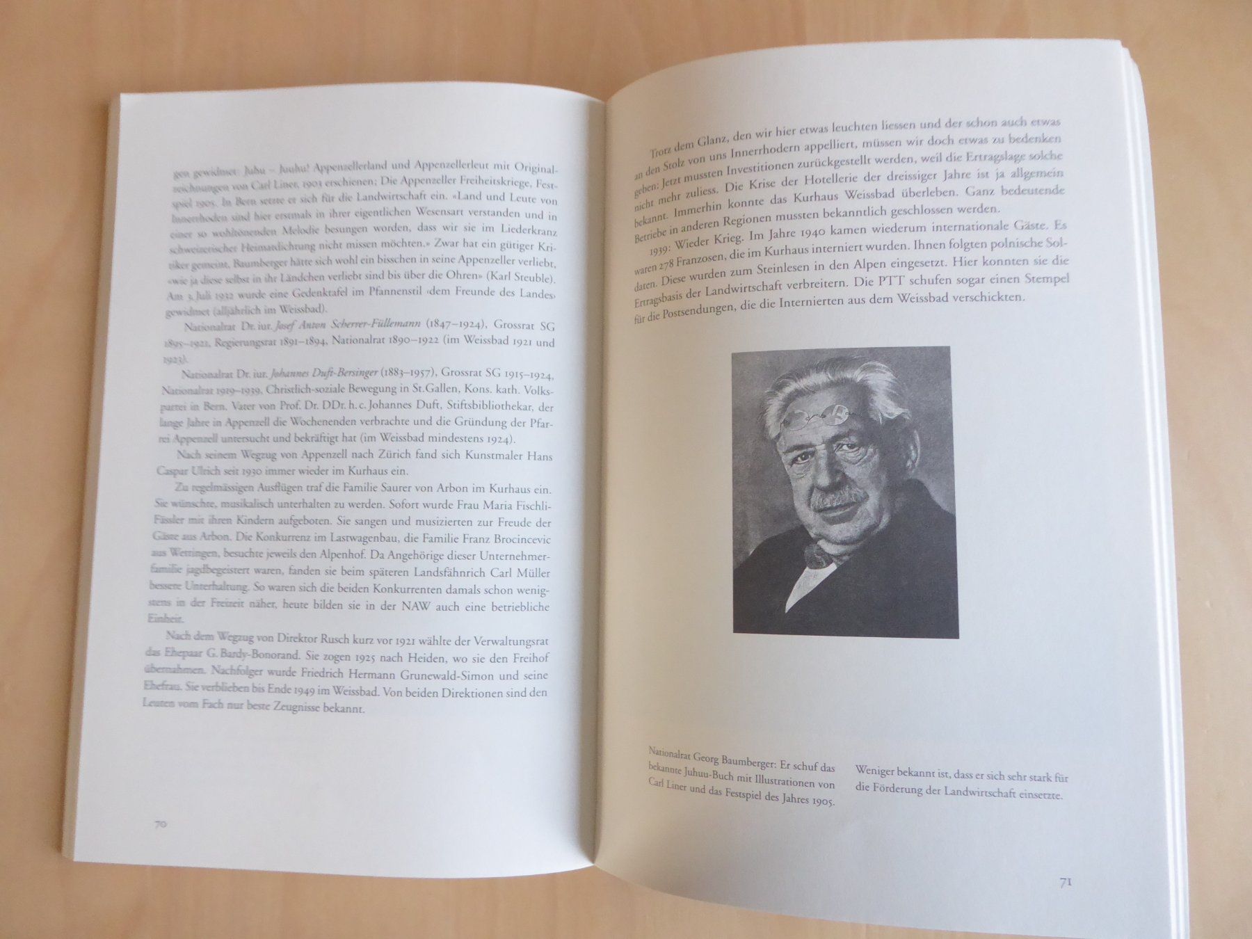 Libri: Hermann Bischofberger, Bewegte Weissbadgeschichte – Usato da Aadorf venduto da Dragonfisch 6