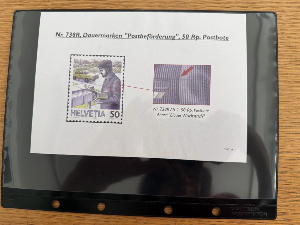Alle Briefmarken: 4 Schweizer Abarten  – Neu (gemäss Beschreibung) aus Murgenthal von Tina_4055 5