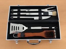 Set d'ustensiles barbecue - Grillbesteck-Set