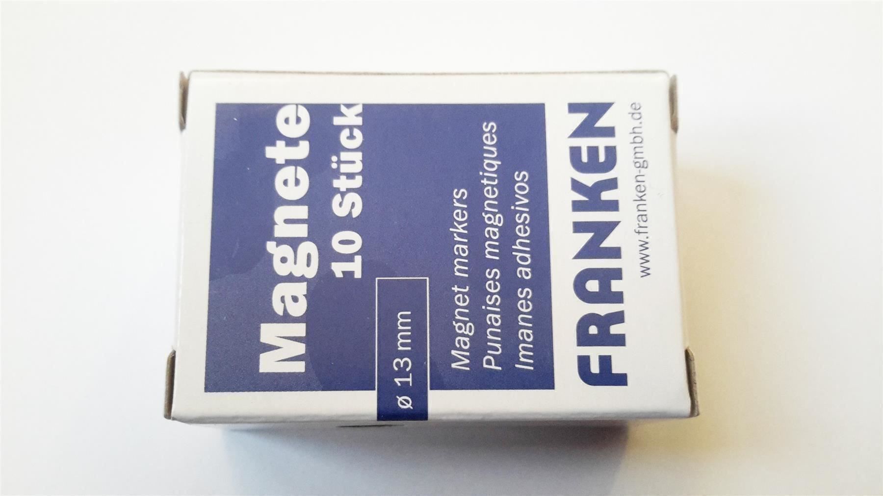 Magnete: Magnete 10 Stück, 13 mm, schwarz – Neu und originalverpackt aus St. Gallen von cointec 4