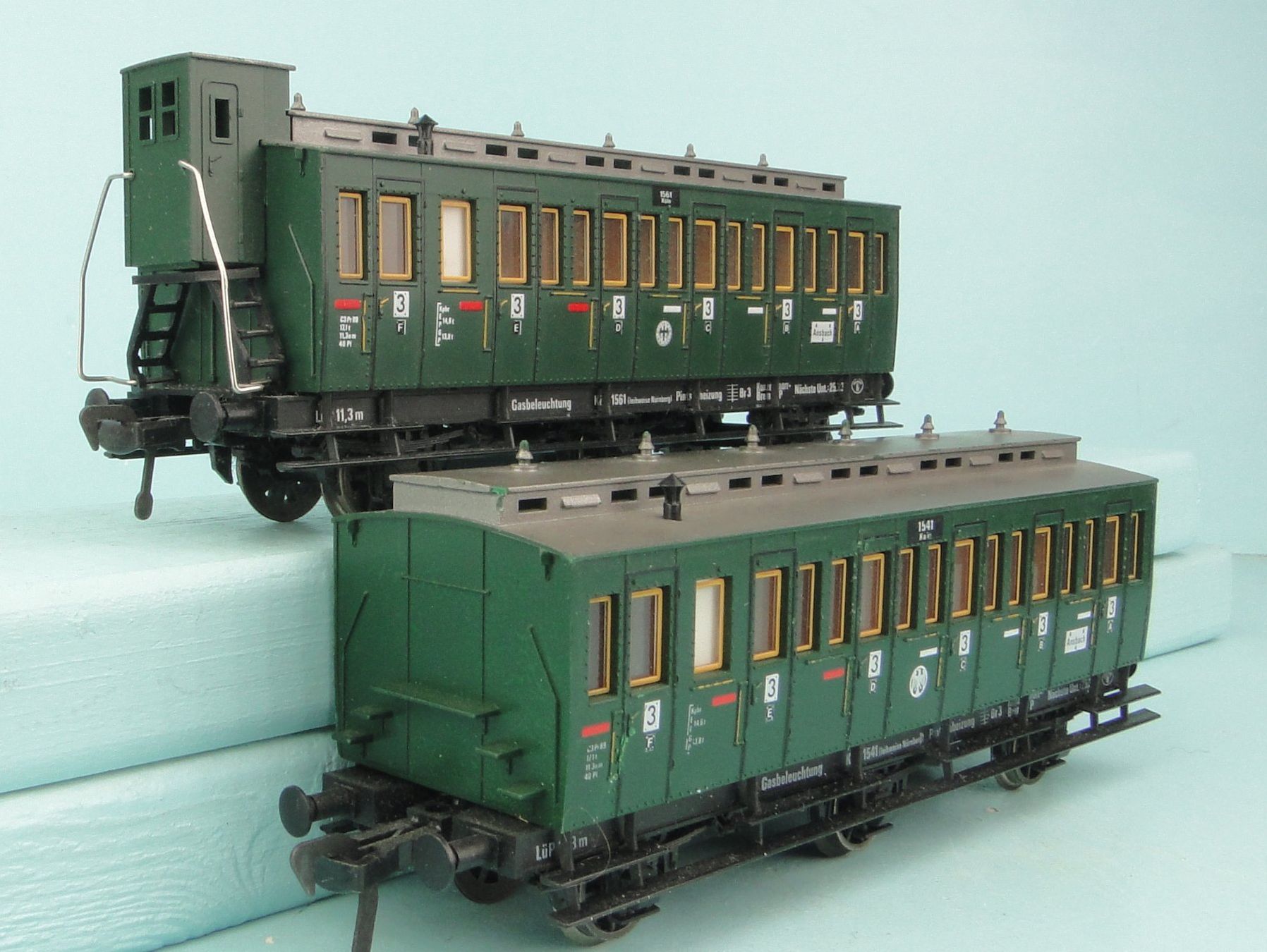 Fleischmann Trains électriques: Fleischmann 2 X Länderbahn  Wagen – D'occasion à Bülach par cann11 1