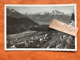 1940  Leysin Dents de Morcles et le Dents du Midi. Waadt