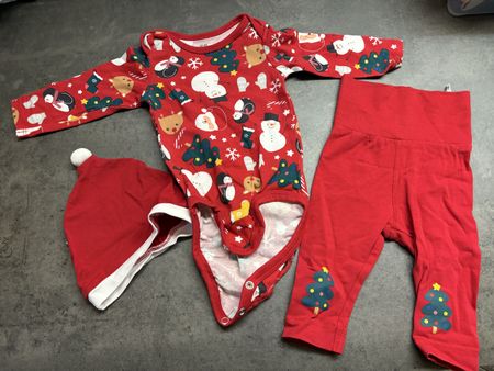 H&M Baby Weihnachten Set, Grösse 62, Top Zustand!🎄🎁