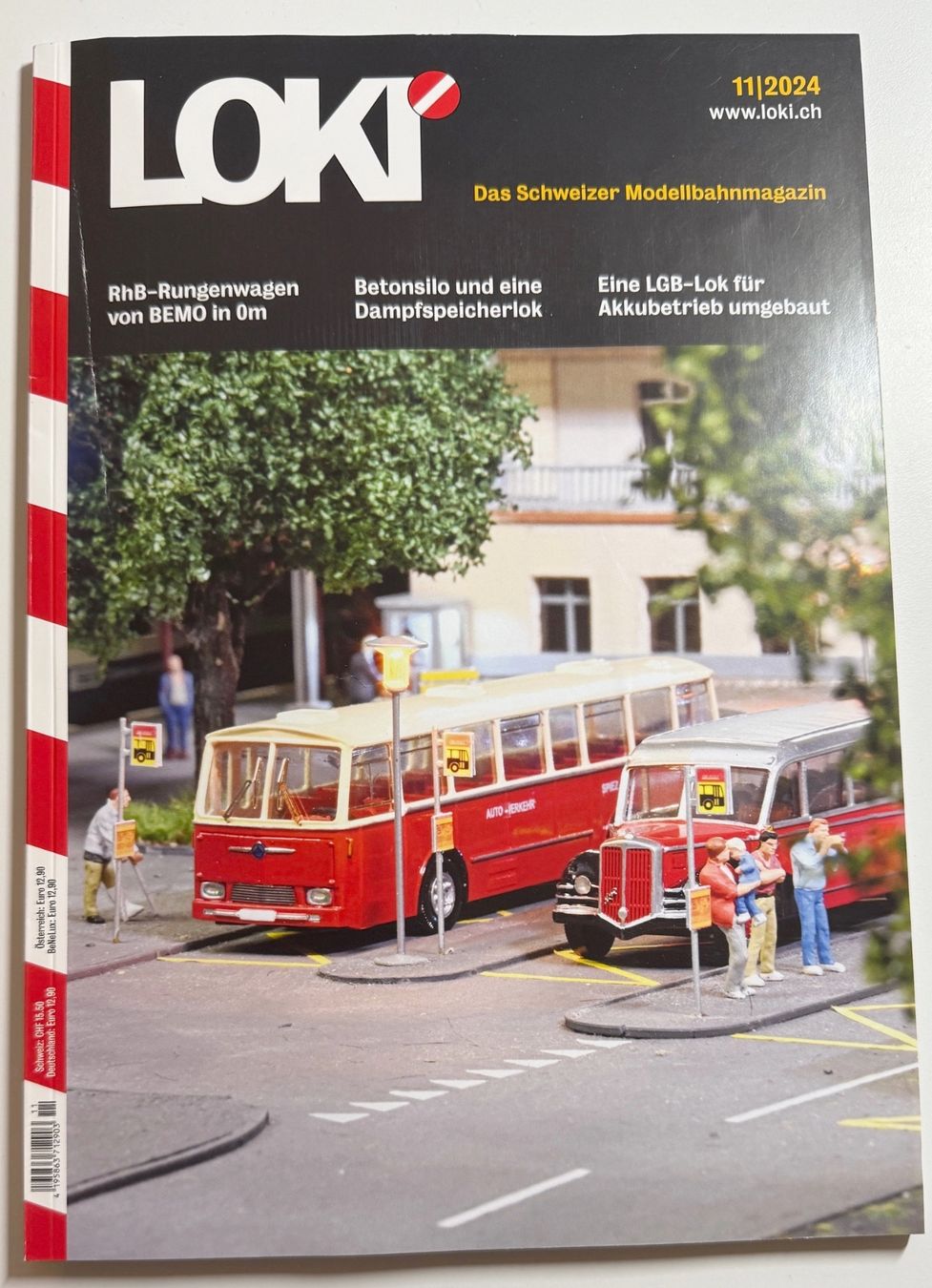 Riviste & Magazine: Loki Schweizer Modellbahnmagazin 11/2024 – Nuovo (secondo la descrizione) da Samedan venduto da Gischpel25
