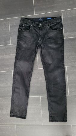 Jeans, schwarz, Gr.36/32