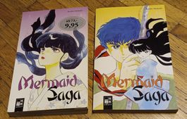 2 Mangas Mermaid Saga Takahashi Rumiko Vintage, Band 1+2