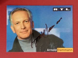Arnold Dammann Autogramm signiert Fotopostkarte 10x15cm