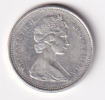 Tutti le monete: Kanada 25 cents 1968 – Usato da Neuchâtel venduto da karlpierrino 1