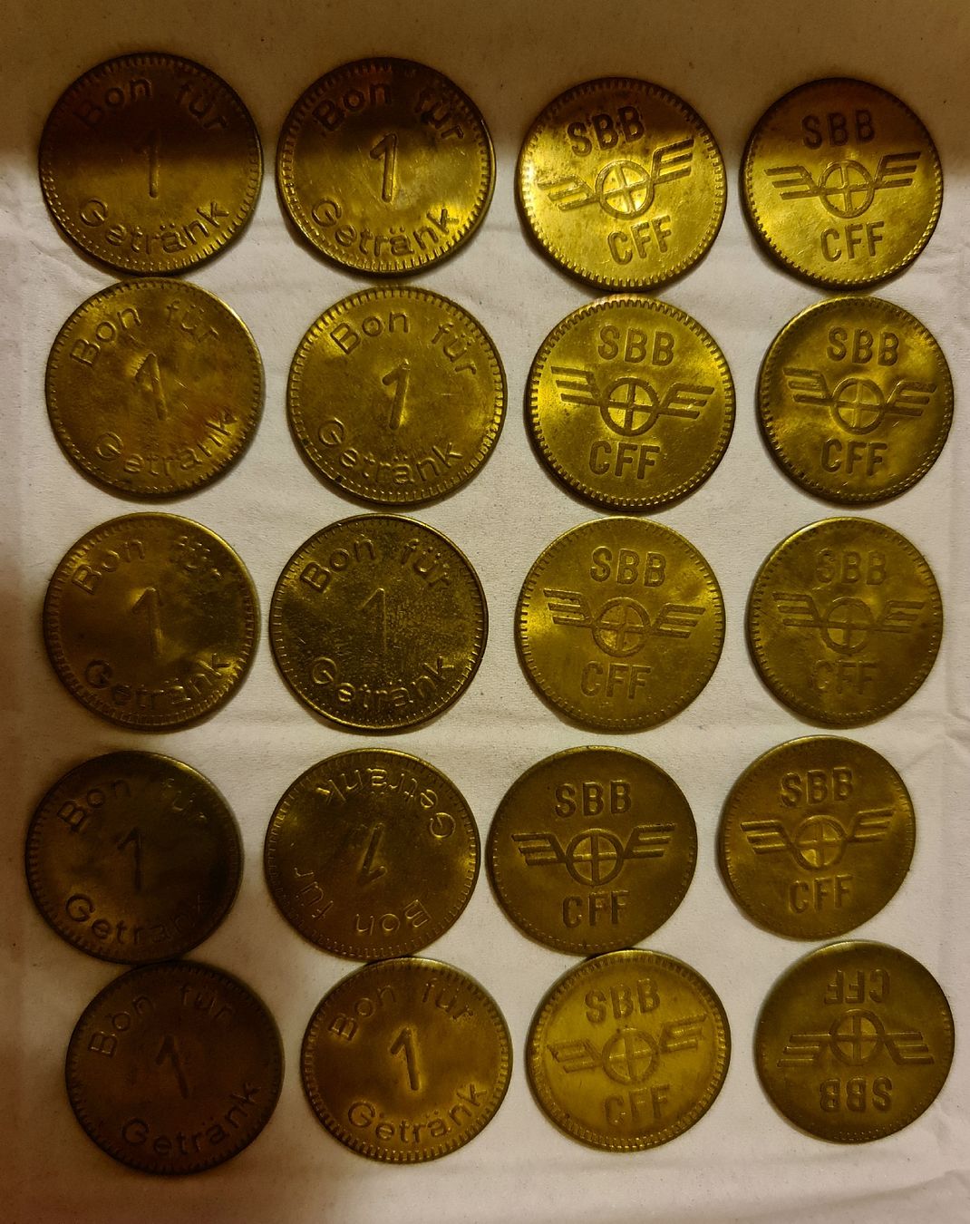 Tutti le monete: Jetons d'automates / vintage. – Usato da Cortaillod venduto da signep