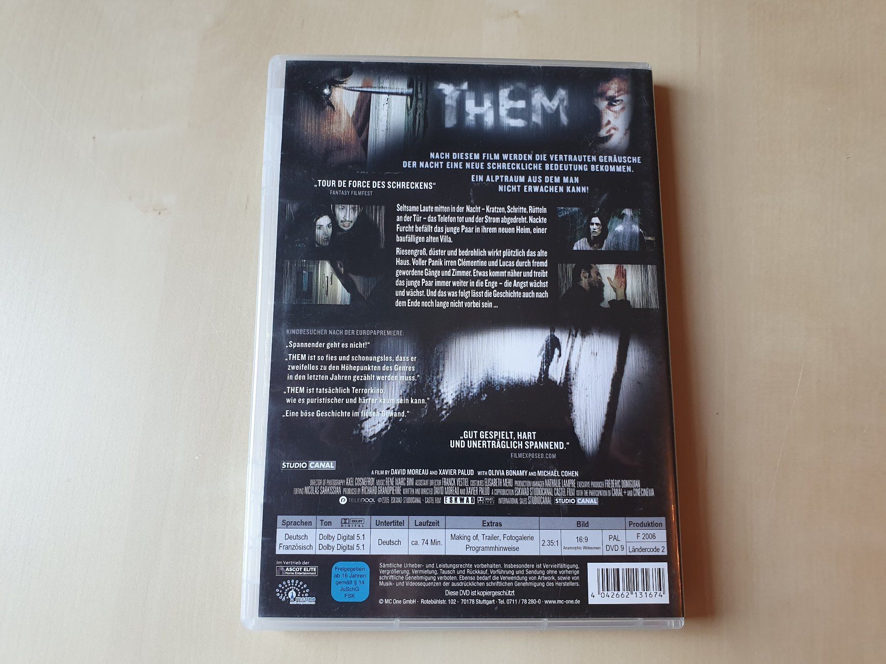 Tutti i DVDs: Them – Usato da Stansstad venduto da collectorsshop 1