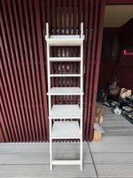 Regal weiss Leiterform 5 Bretter guter Zustand