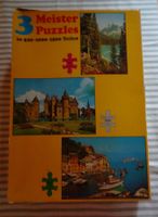 3 Meister Puzzles in 520, 1'000 & 1'500 Teilen - M214