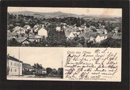 Gruss aus Illnau ZH ,  gel. 1905 , Stabstempel Illnau